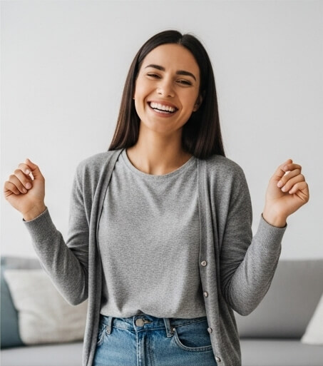 Women after treatment - Emergency dentist Horsham